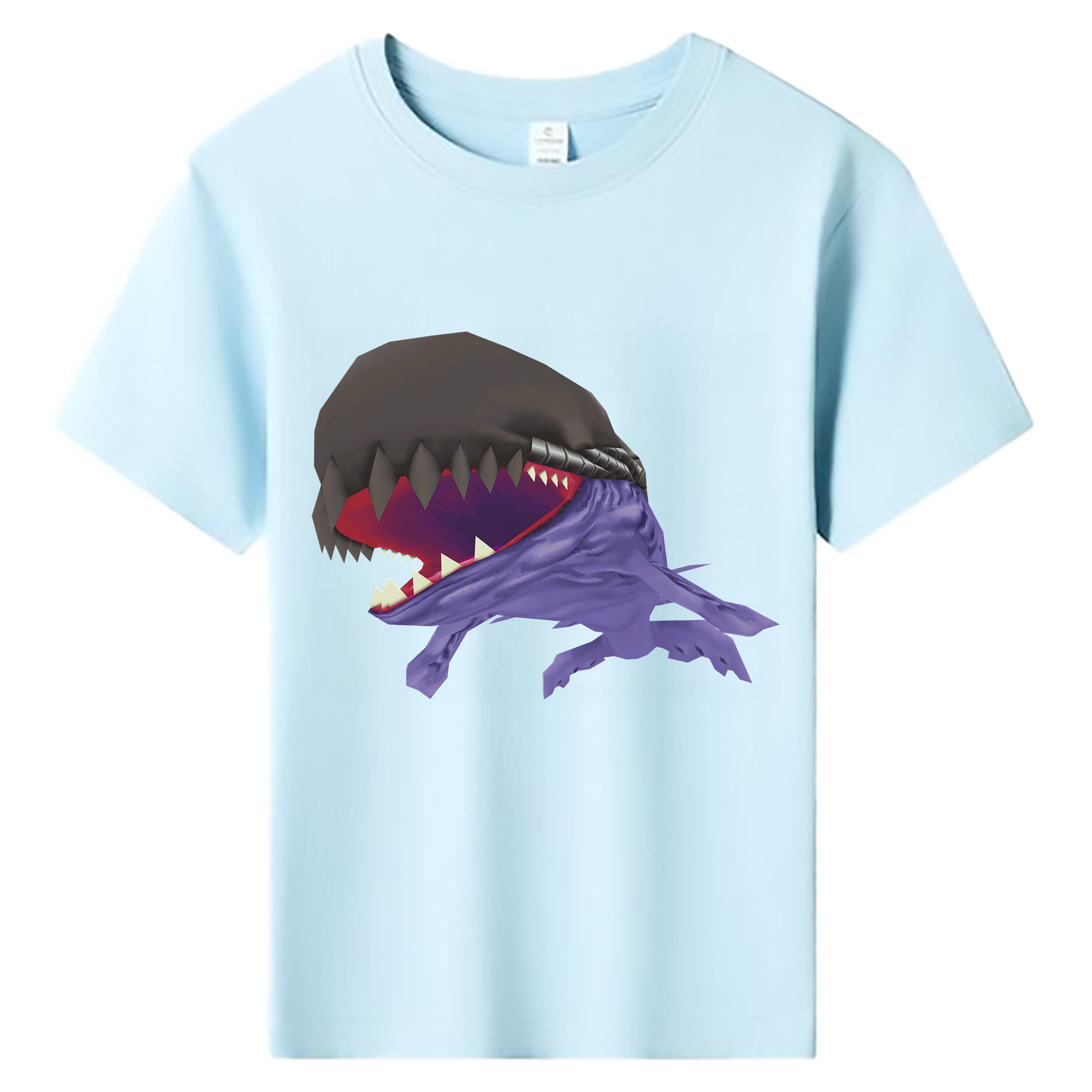 （画像用） Digimon デジタルモンスター/デジモン 綿100％キッズTシャツ（フロントプリント）